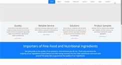 Desktop Screenshot of fulleringredients.com